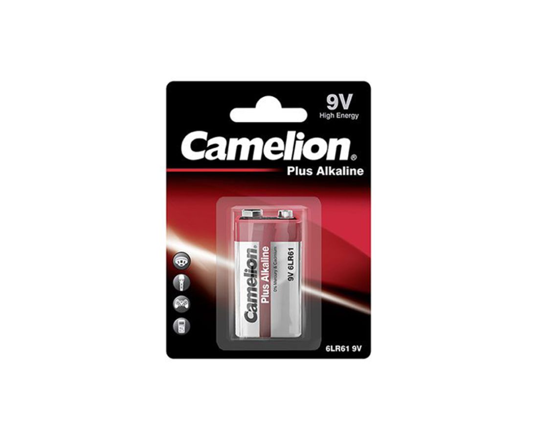 ტუტეს ელემენტი 9V 6LF22-BP1 Camelion — ელემენტები და ბატარეები